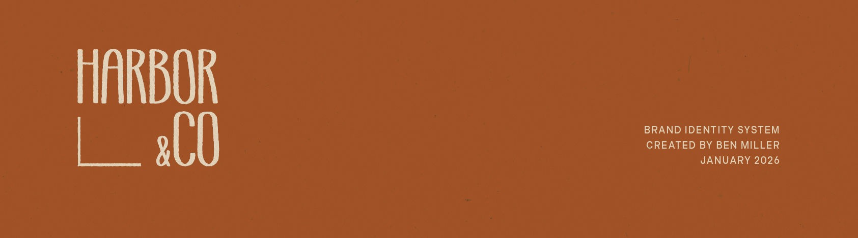 Harbor & Co. footer design